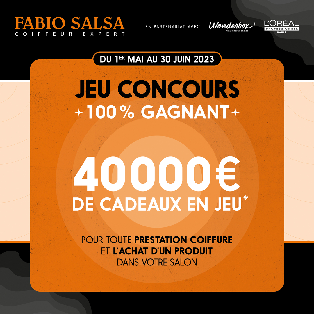 JEU CONCOURS 100% GAGNANT